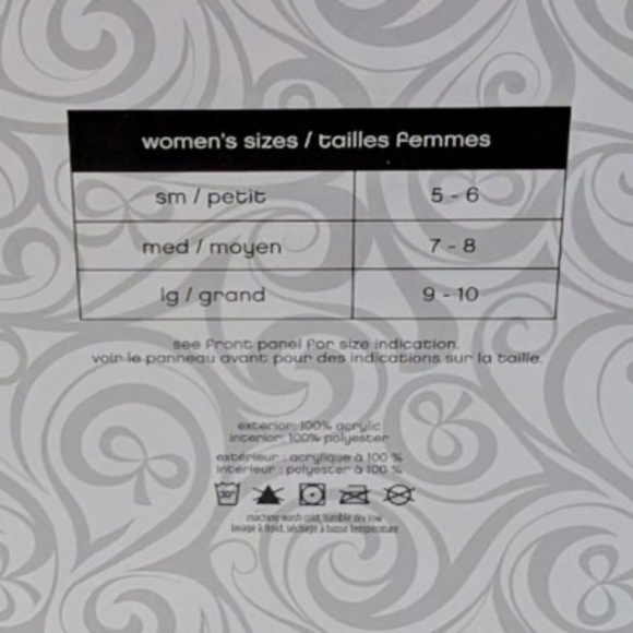 NEW Rose & Robin Chenille Slippers - Picture 4 of 5